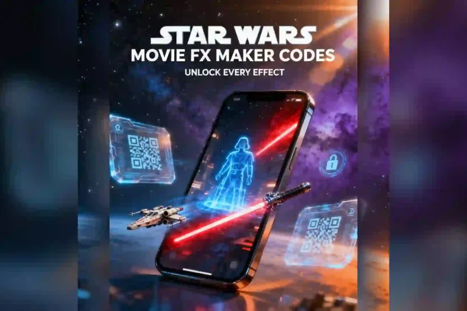 star wars movie fx maker codes